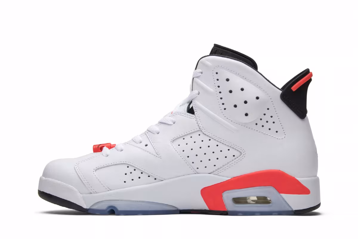 Air Jordan 6 White Infrared 2014, view 4