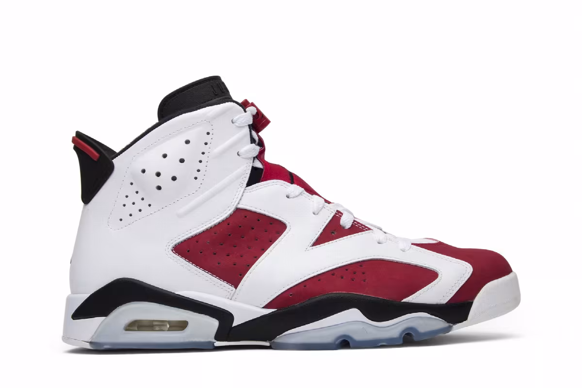 Air Jordan 6 Carmine 2014, view 2