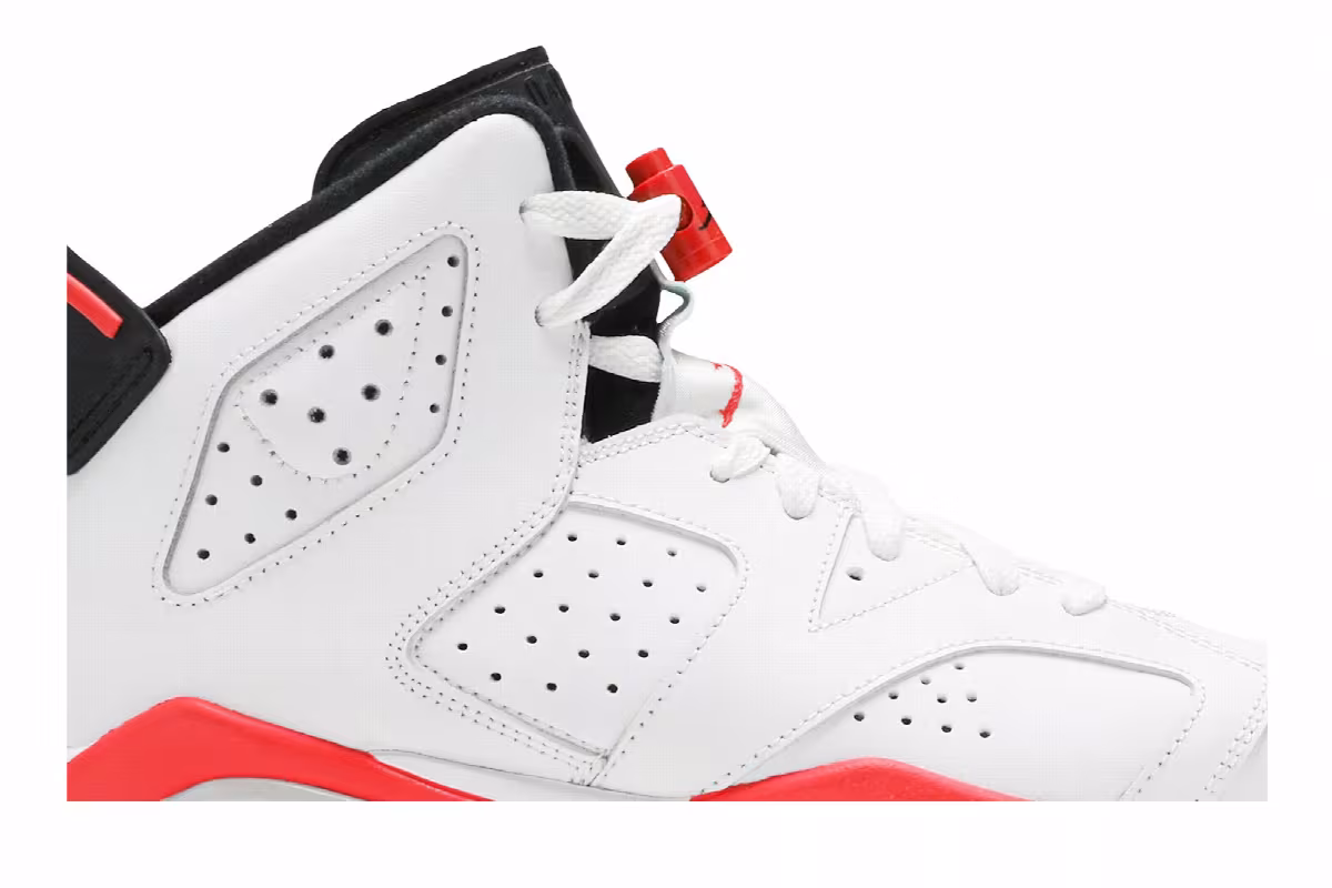 Air Jordan 6 BG White Infrared 2014, view 3