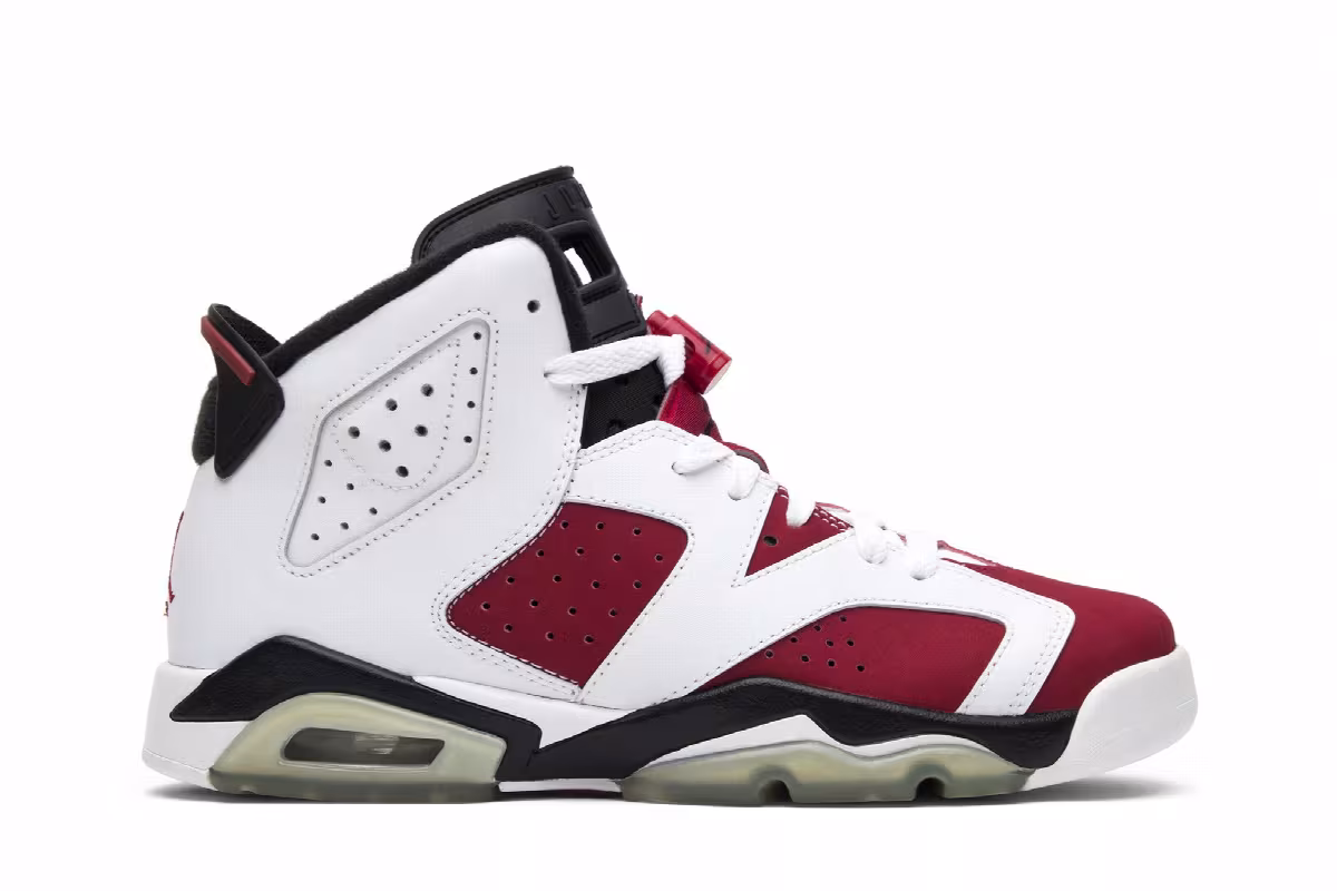 Air Jordan 6 BG Carmine, view 2