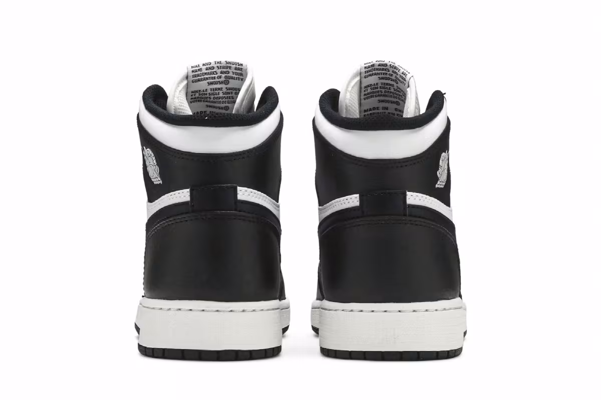 Air Jordan 1 High OG BG Black White 2014, view 7