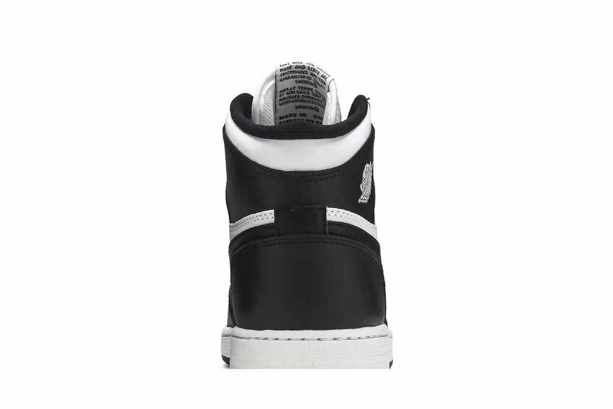 Air Jordan 1 High OG BG Black White 2014, view 8