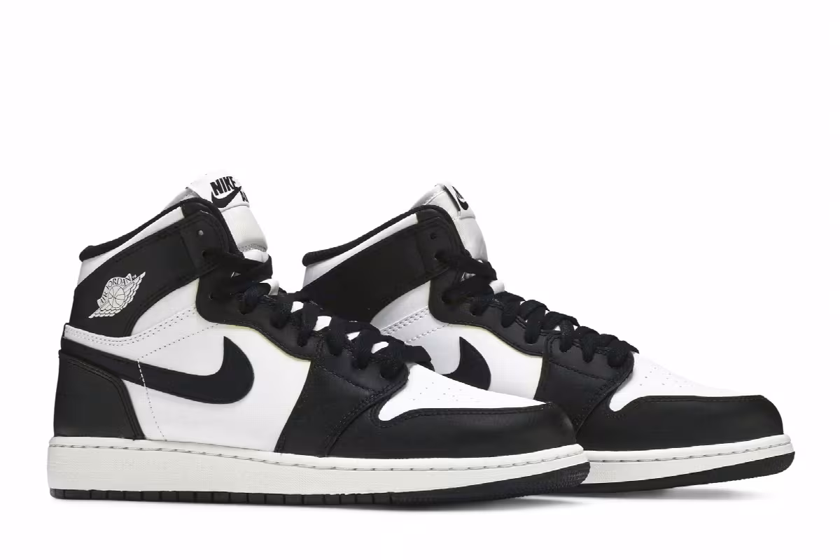 Air Jordan 1 High OG BG Black White 2014, view 9