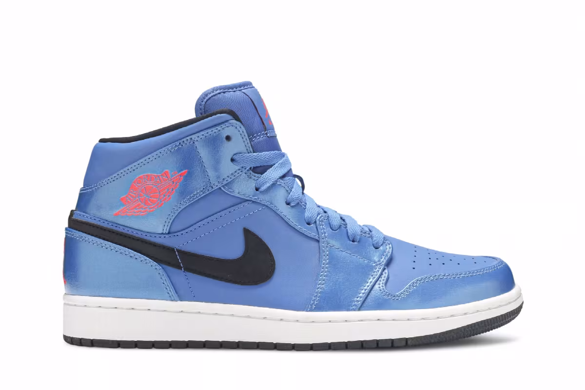 Air Jordan 1 Mid Sport Blue, view 2
