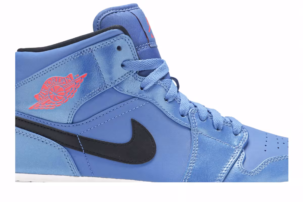 Air Jordan 1 Mid Sport Blue, view 3