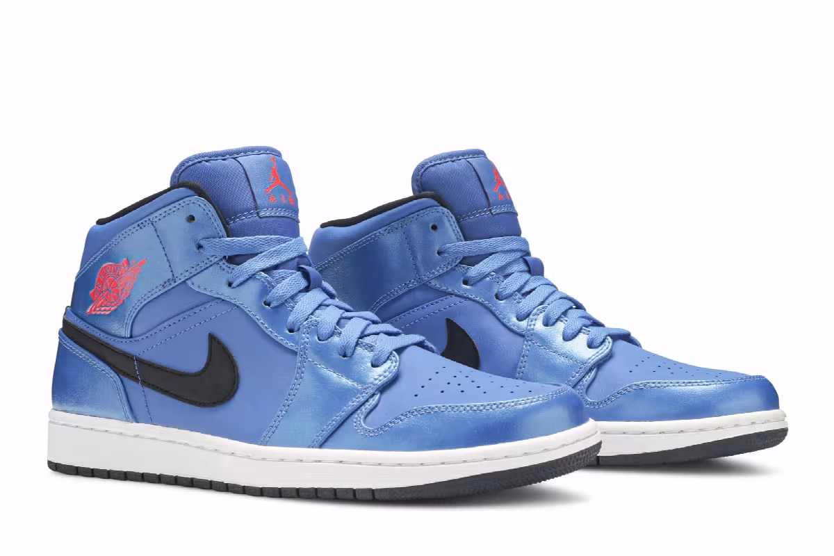 Air Jordan 1 Mid Sport Blue, view 9