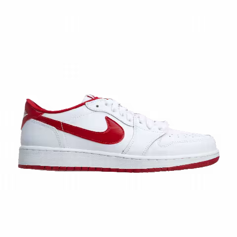 Air Jordan 1 Retro Low BG 'White Varsity Red'