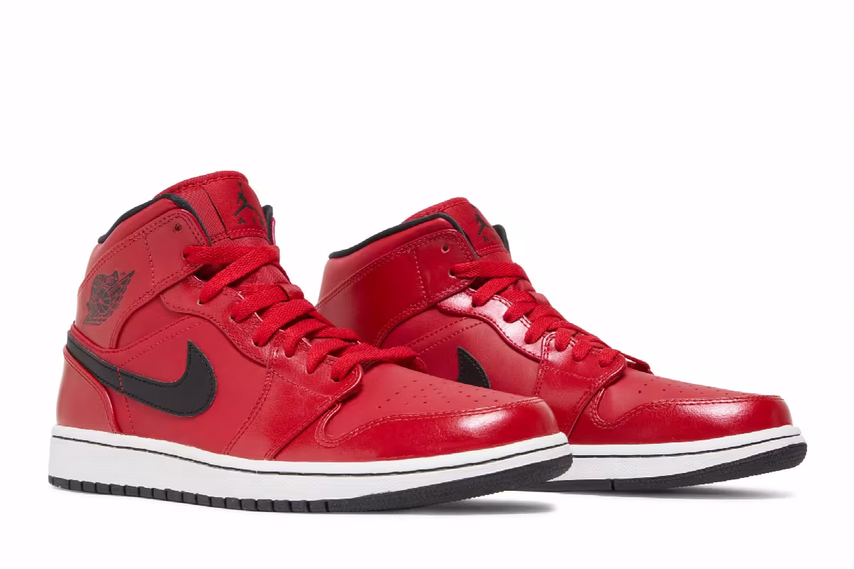 Air Jordan 1 Mid Gym Red, view 9