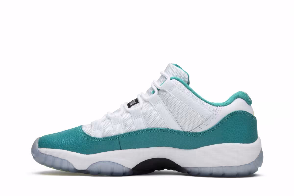 Air Jordan 11 Low GS Aqua Safari, view 4