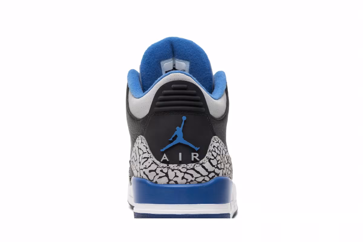 Air Jordan 3 sport blue, view 8