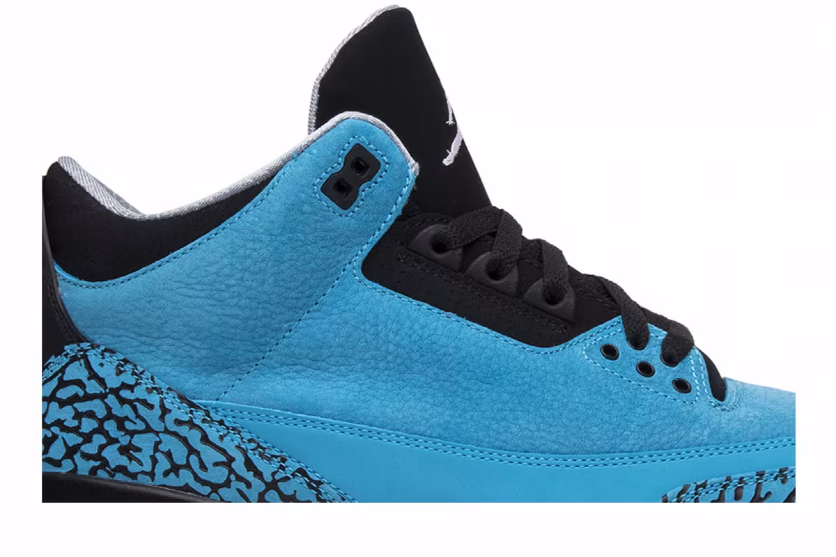 Air Jordan 3 Powder Blue, view 3