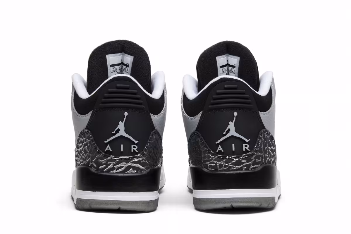 Air Jordan 3 Wolf Grey, view 7