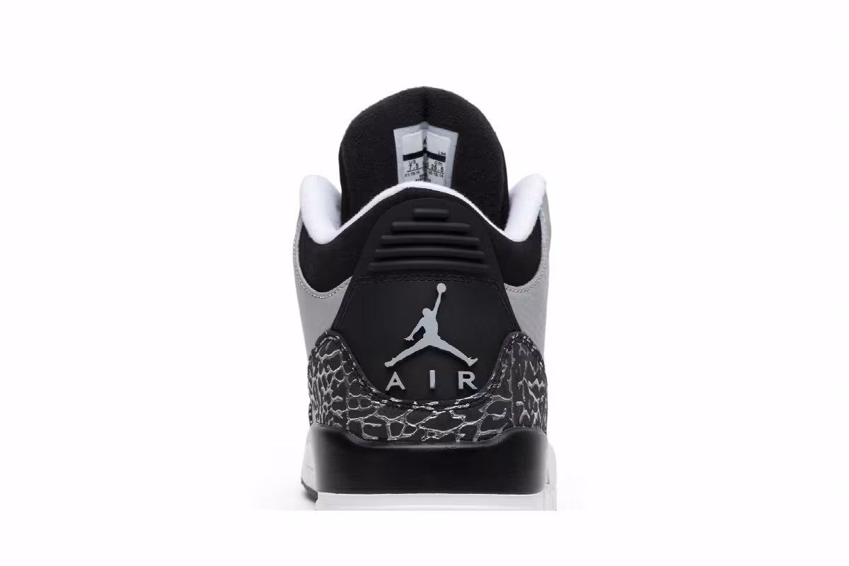 Air Jordan 3 Wolf Grey, view 8