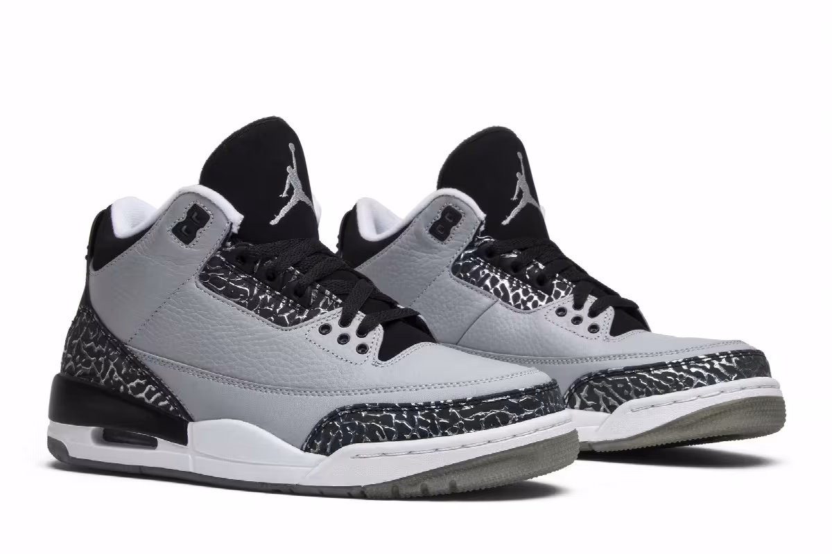 Air Jordan 3 Wolf Grey, view 9