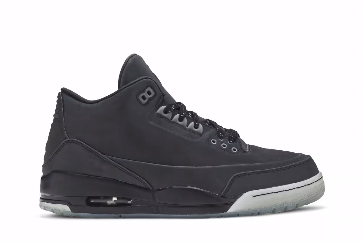 Air Jordan 3 5Lab3 Reflective Black, view 2