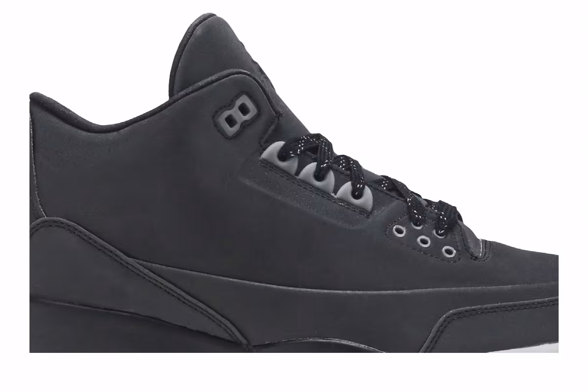 Air Jordan 3 5Lab3 Reflective Black, view 3