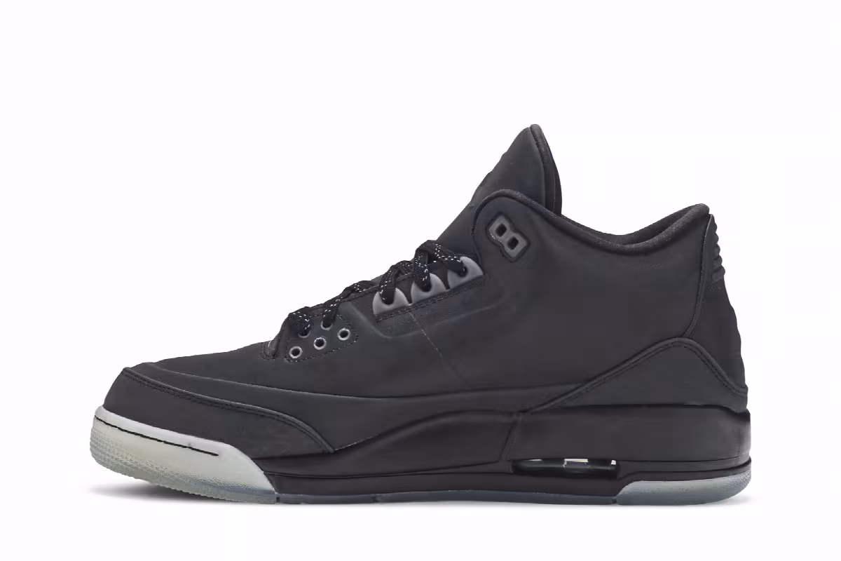 Air Jordan 3 5Lab3 Reflective Black, view 4