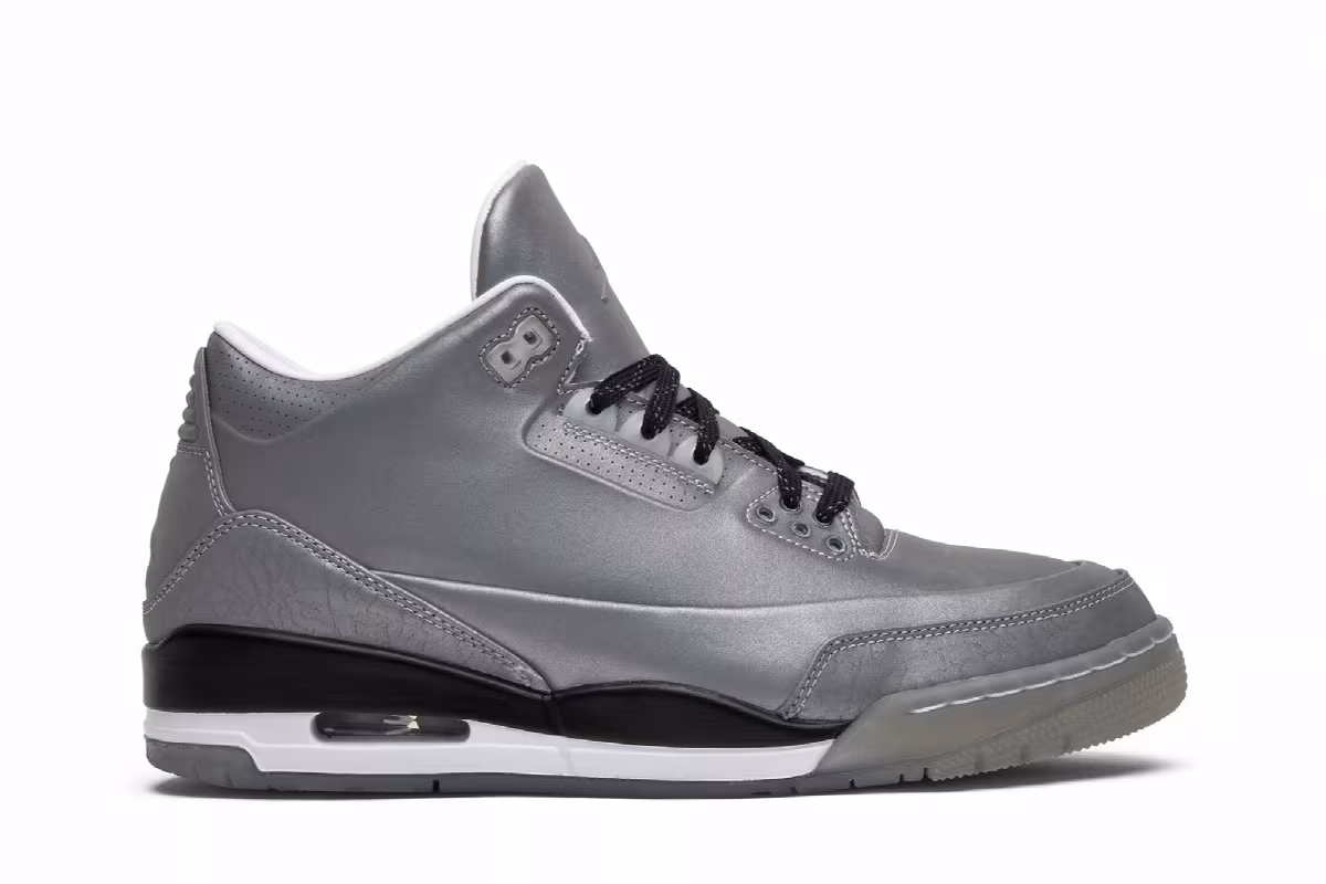 Air Jordan 3 5Lab3 Reflective Silver, view 2