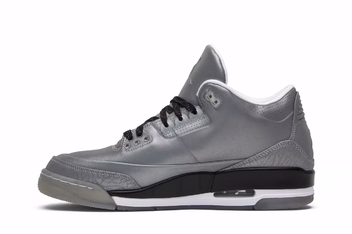 Air Jordan 3 5Lab3 Reflective Silver, view 4