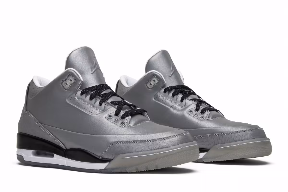 Air Jordan 3 5Lab3 Reflective Silver, view 9