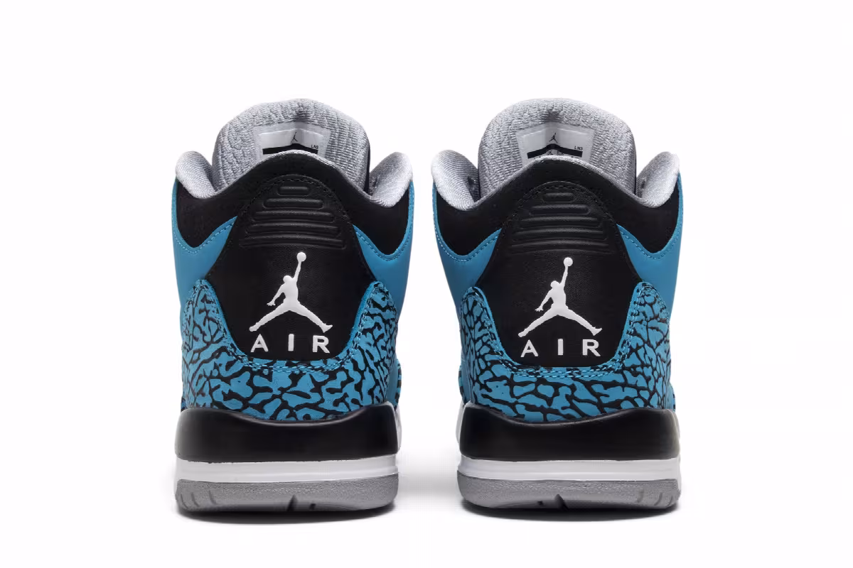 Air Jordan 3 BG Powder Blue, view 7