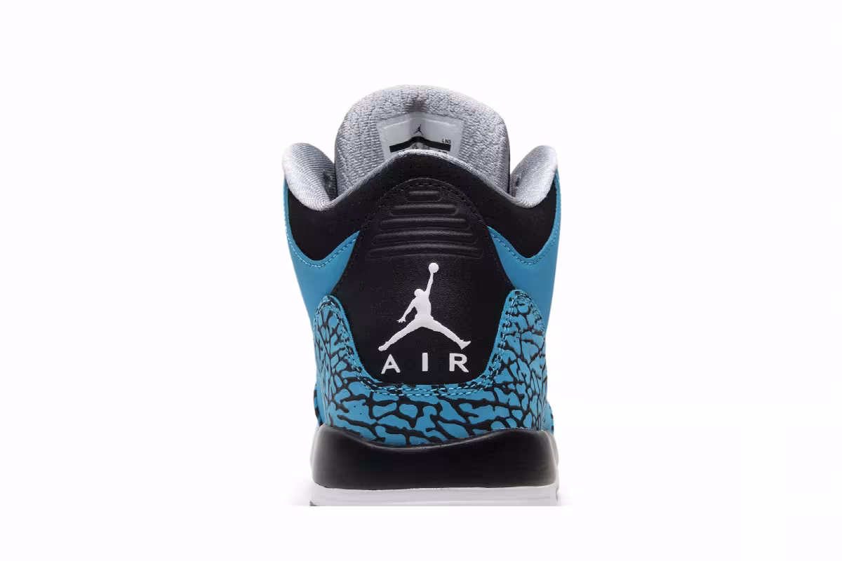 Air Jordan 3 BG Powder Blue, view 8