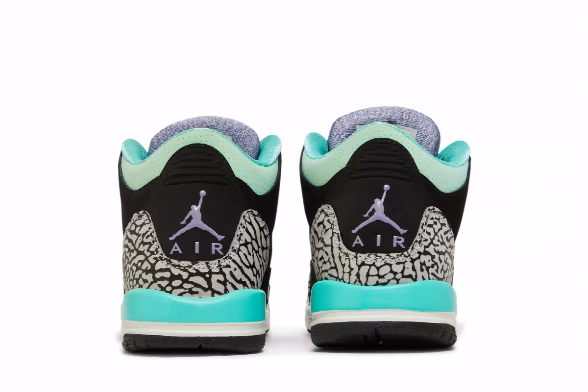 Air Jordan 3 GG Black Mint, view 7