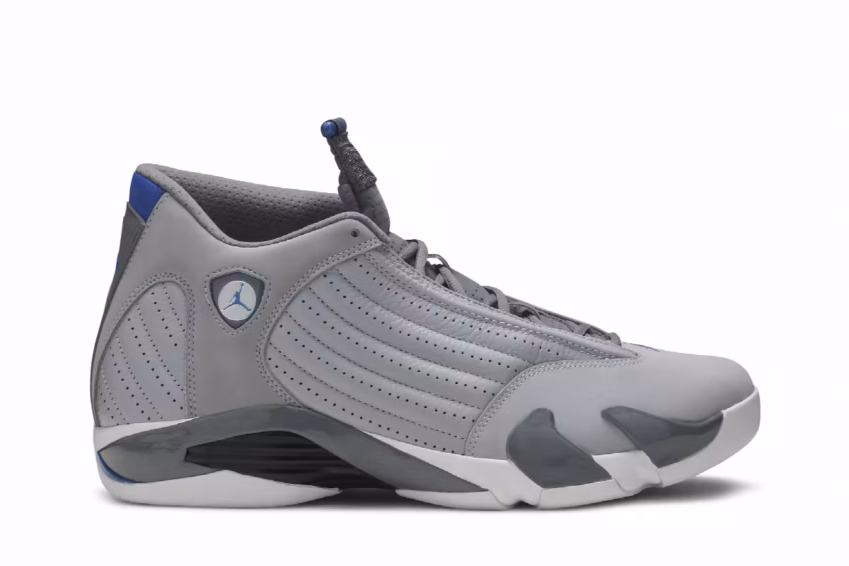 Air Jordan 14 Wolf Grey, view 2