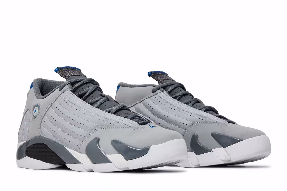 Air Jordan 14 BG Wolf Grey, view 9