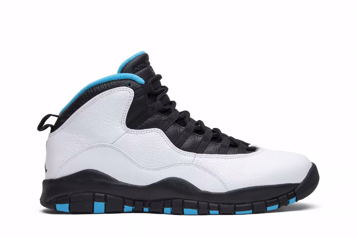 Air Jordan 10 Powder Blue 2014, view 2