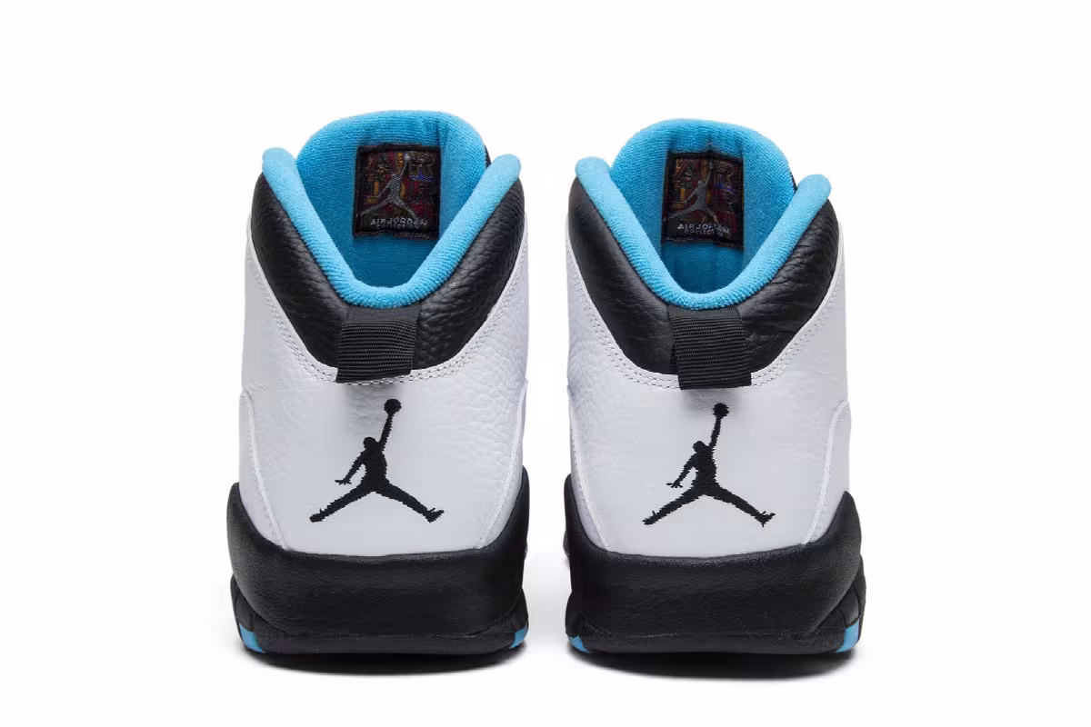 Air Jordan 10 Powder Blue 2014, view 7