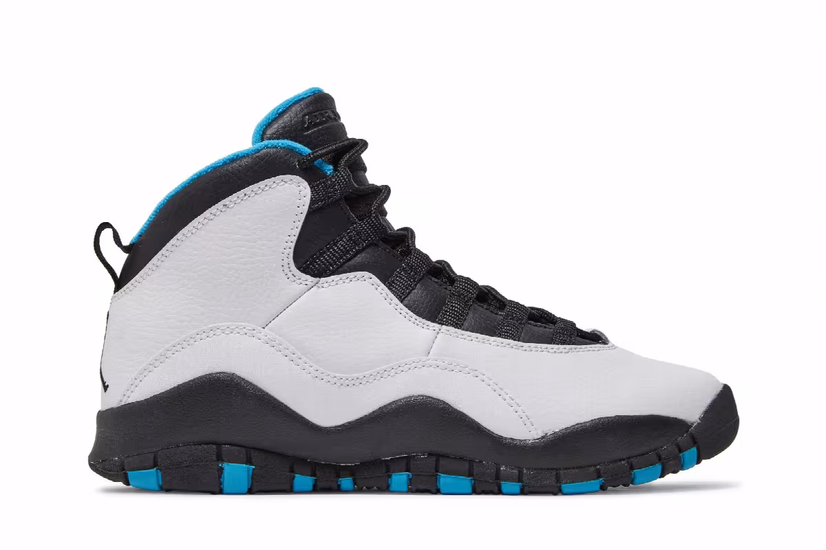 Air Jordan 10 GS Powder Blue 2014, view 2