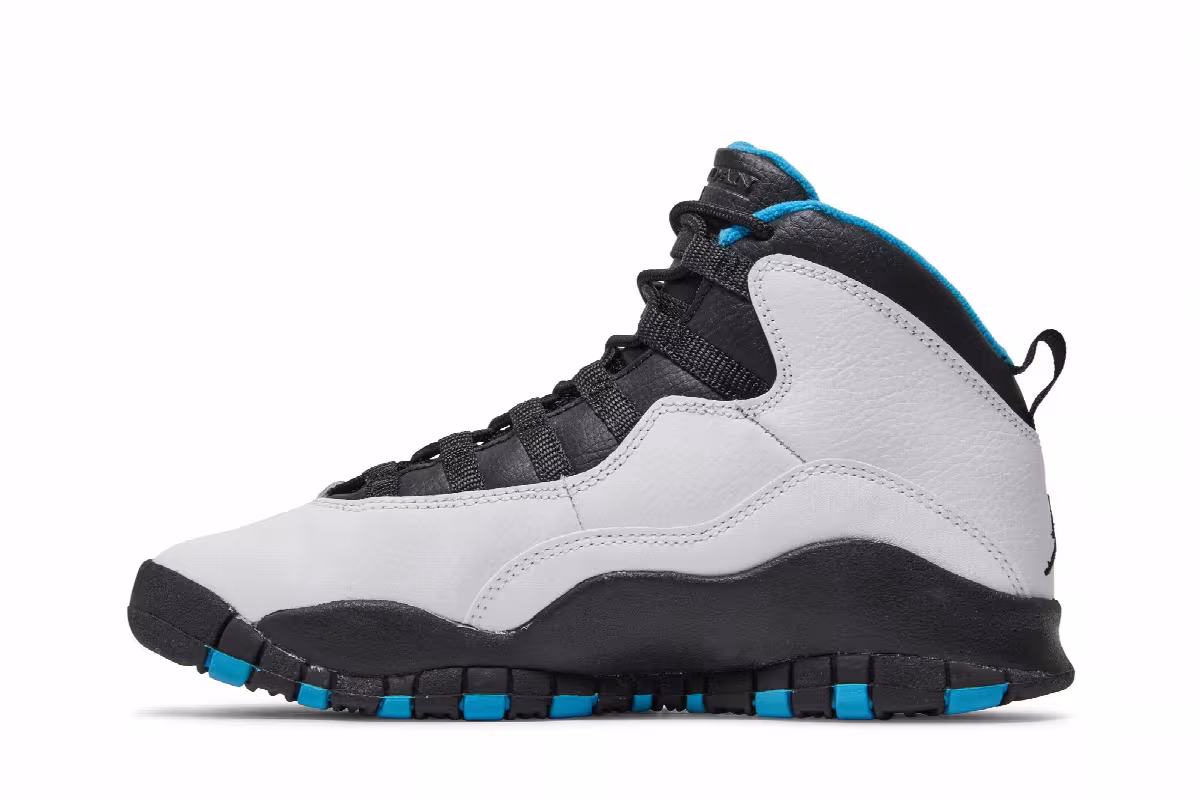 Air Jordan 10 GS Powder Blue 2014, view 4