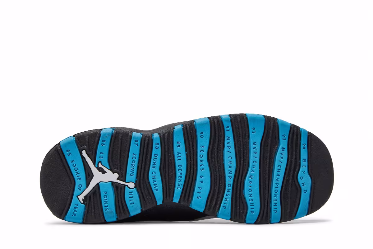 Air Jordan 10 GS Powder Blue 2014, view 5