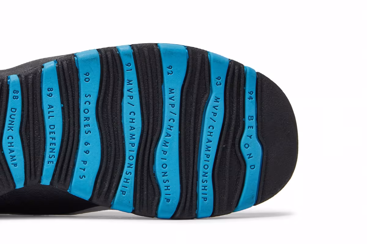 Air Jordan 10 GS Powder Blue 2014, view 6