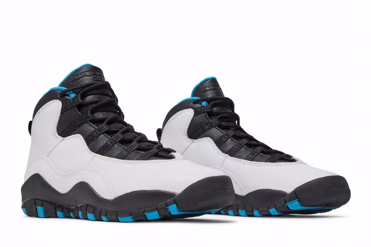 Air Jordan 10 GS Powder Blue 2014, view 9