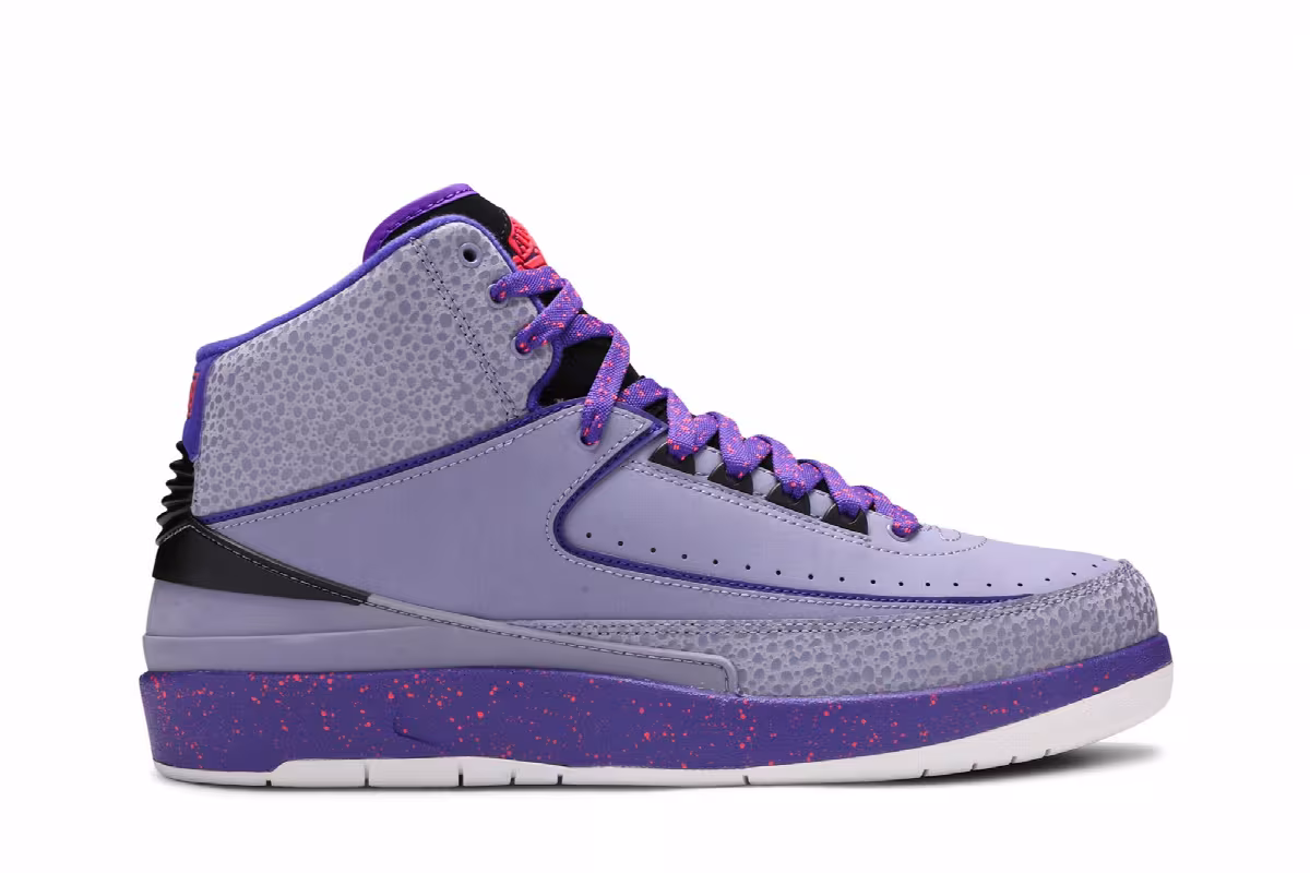 Air Jordan 2 Iron Purple, view 2