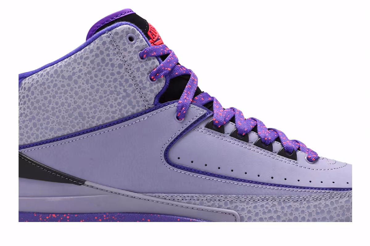 Air Jordan 2 Iron Purple, view 3