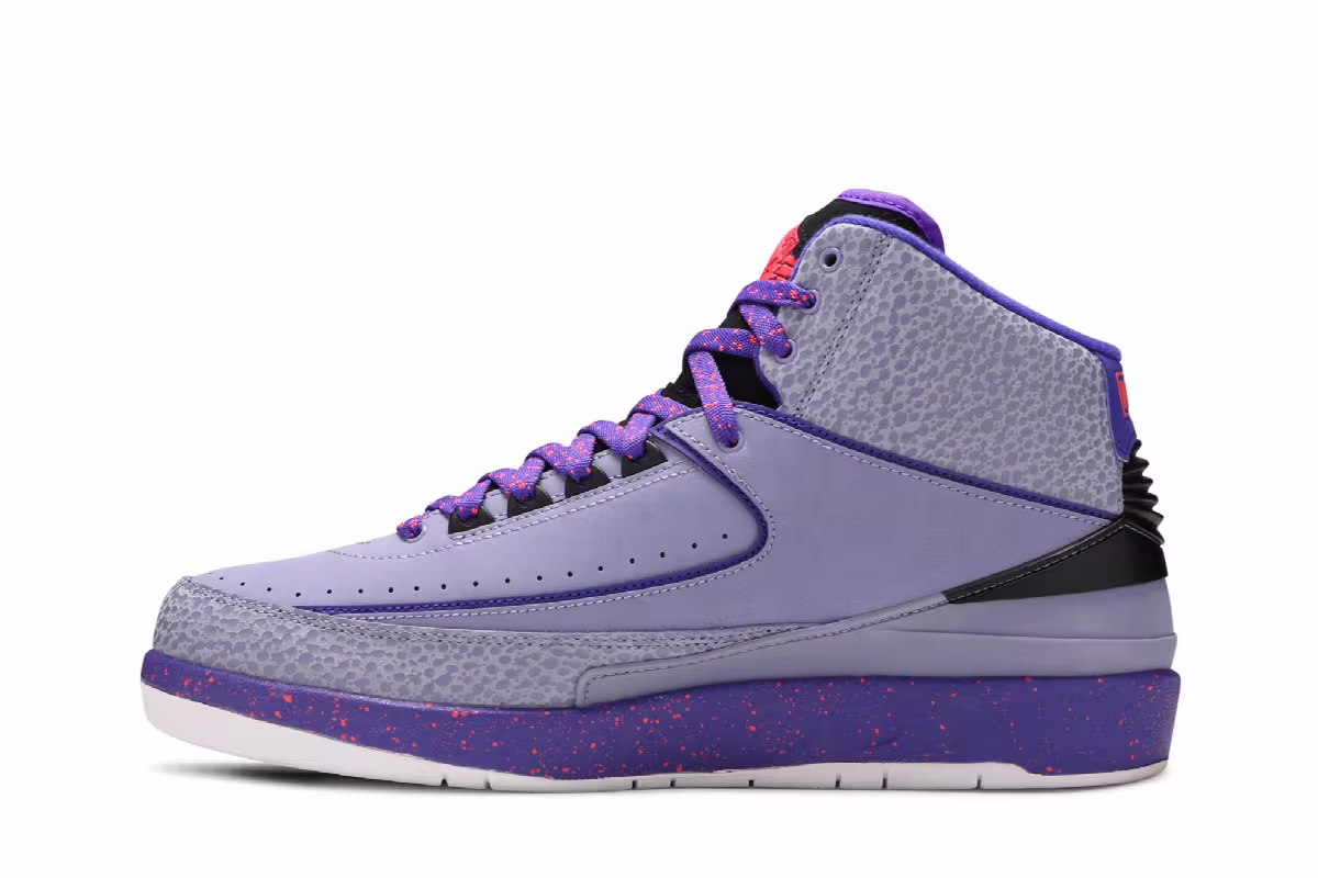Air Jordan 2 Iron Purple, view 4