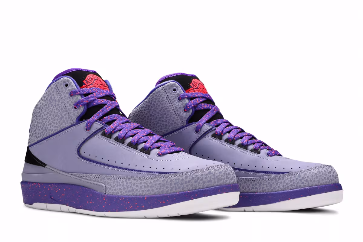 Air Jordan 2 Iron Purple, view 9
