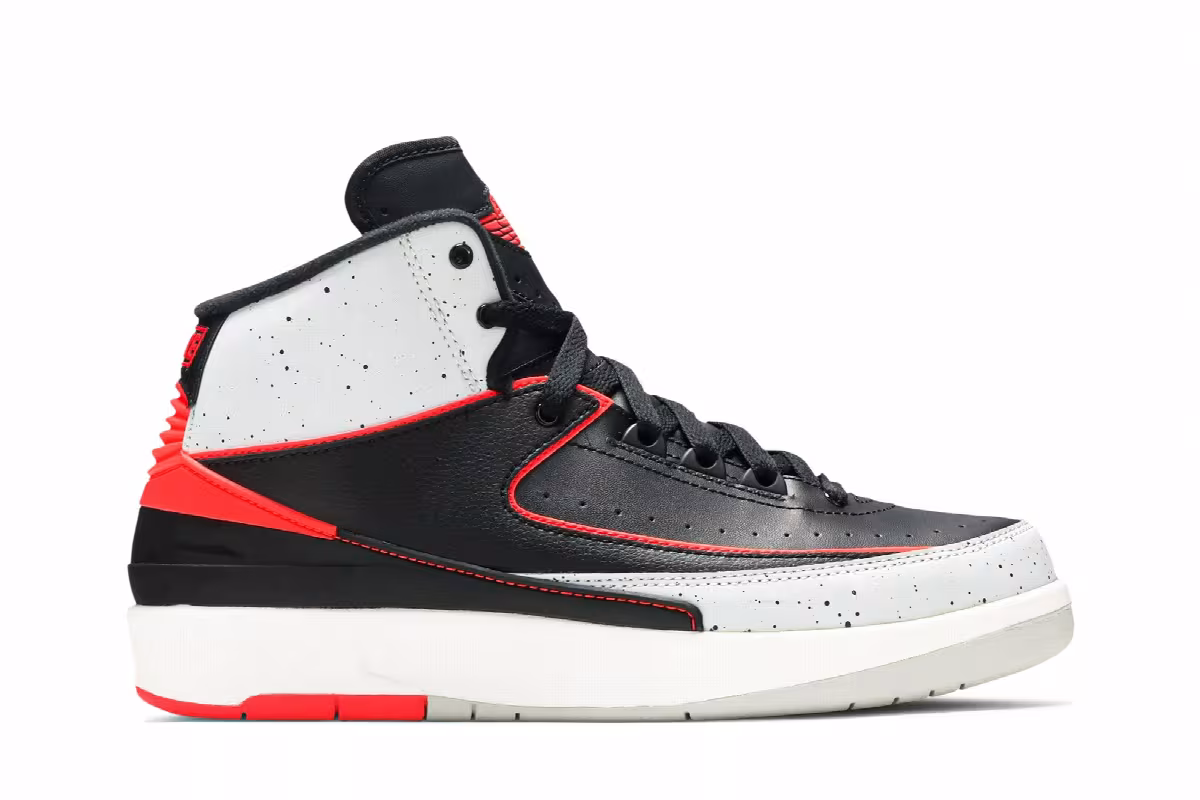 Air Jordan 2 BG Infrared 23, view 2