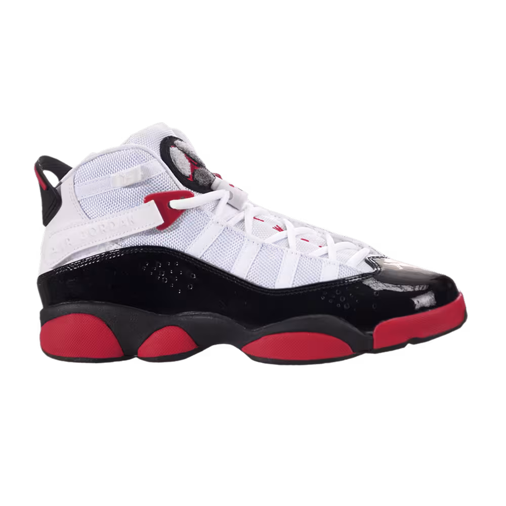 Air Jordan 6 Rings GS White Legion Red