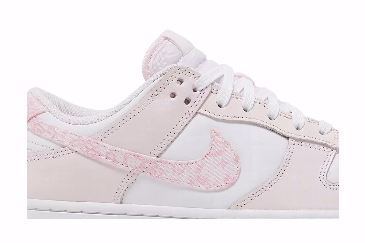 Nike Women's Dunk Low Pink Paisley, view 3