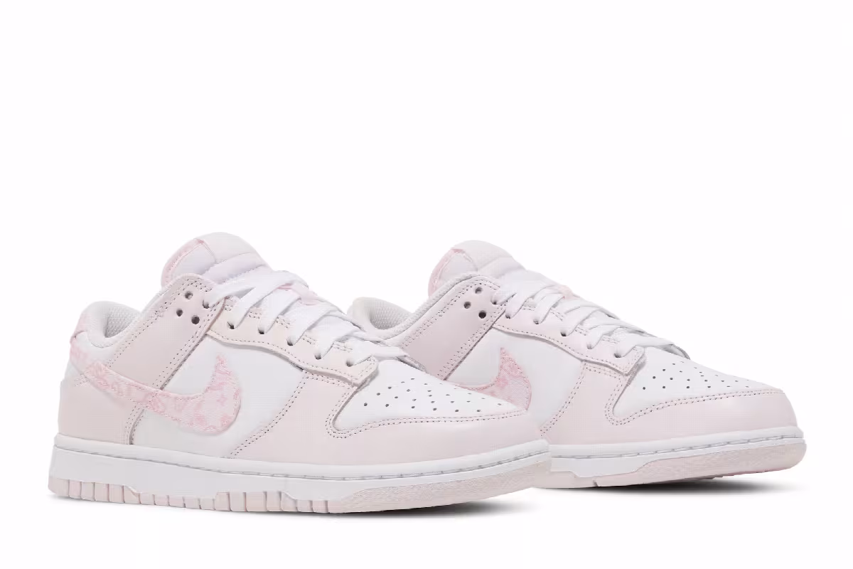 Nike Women's Dunk Low Pink Paisley, view 9