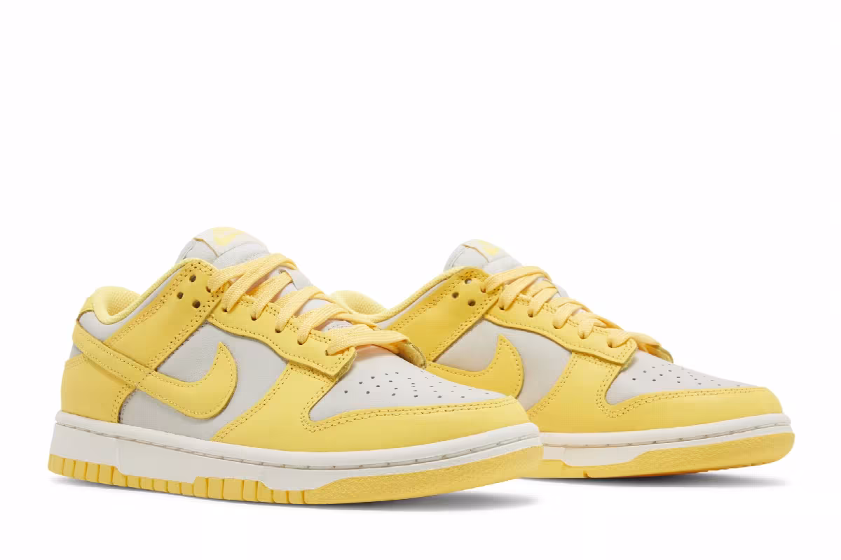 Nike Women's Dunk Low Citron Pulse, view 9