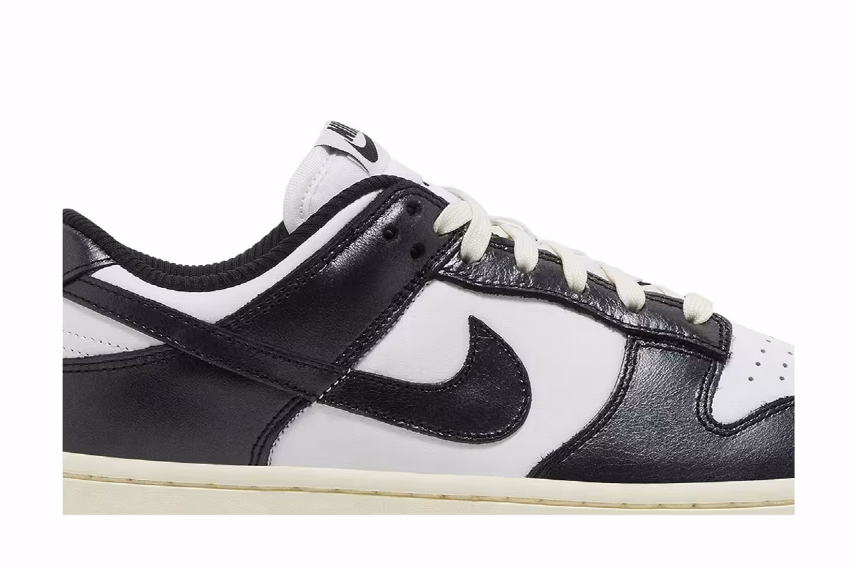 Nike Women's Dunk Low Vintage Panda, view 3