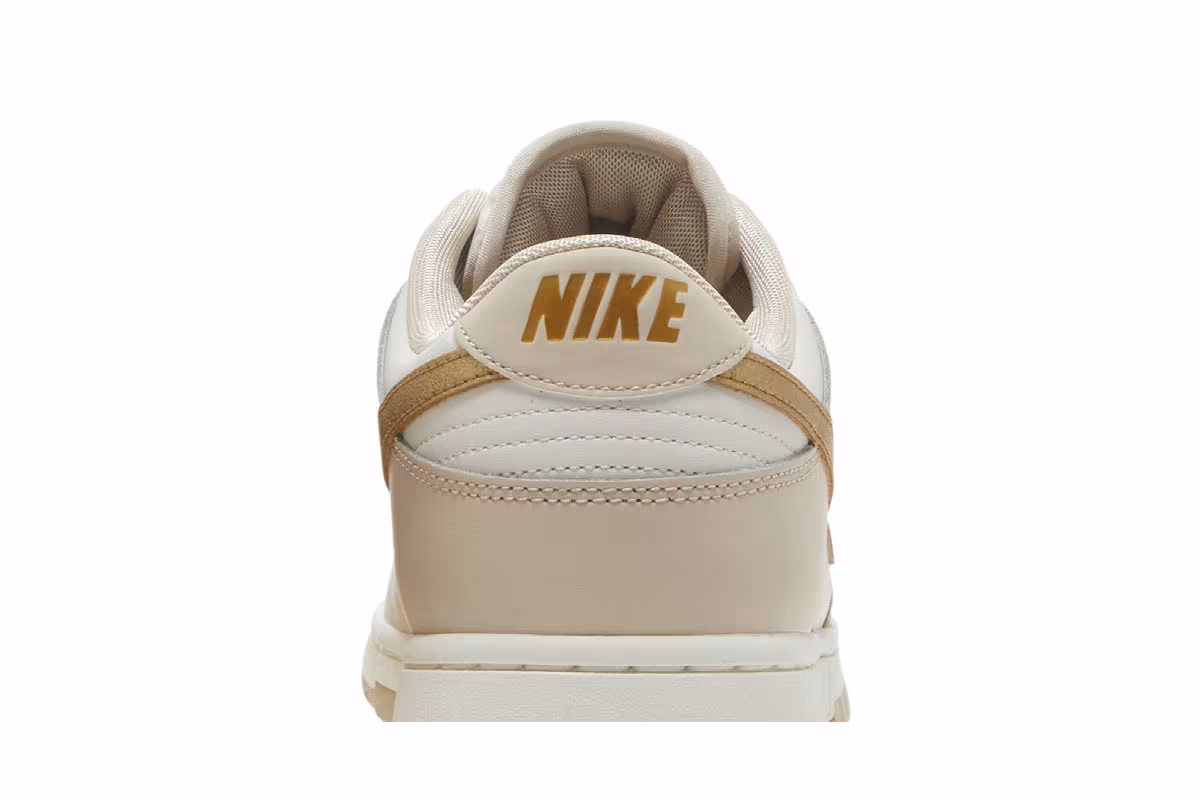 Nike Women's Dunk Low Gold Swoosh, view 8