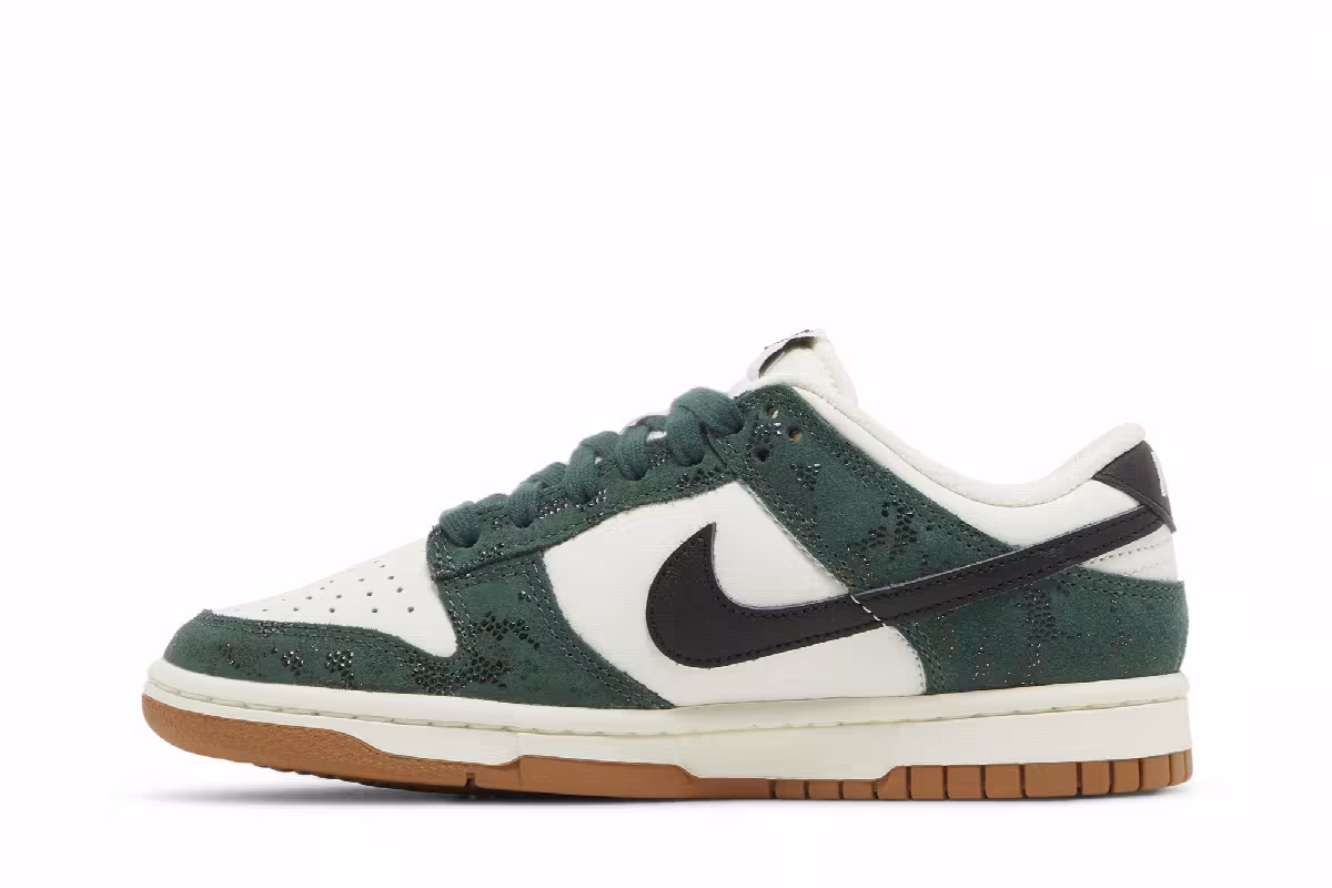 Nike Women's Dunk Low Green Snake, view 4