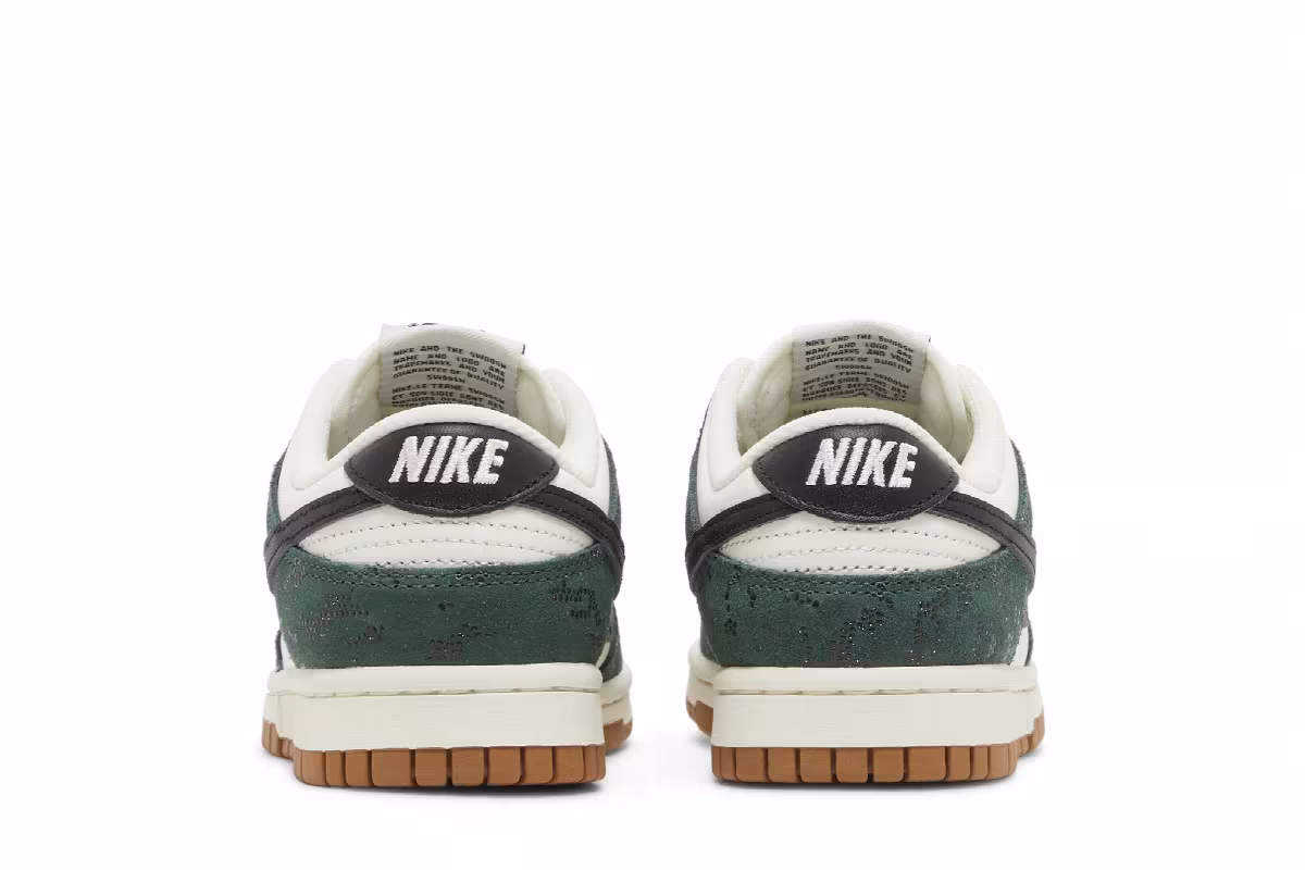 Nike Women's Dunk Low Green Snake, view 7