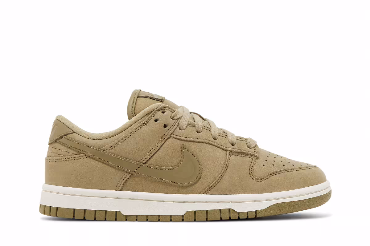 Nike Women's Dunk Low Premium Neutral Olive, view 2